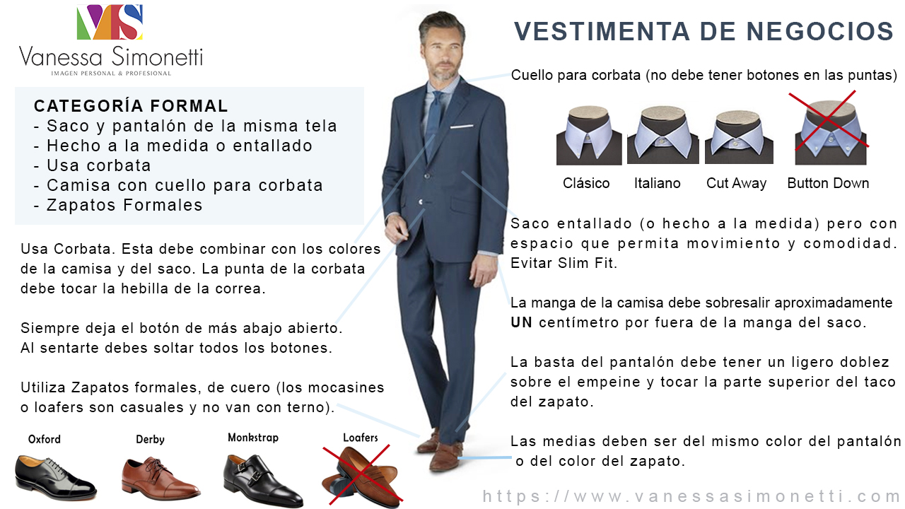 SIMONETTI | Vestimenta Formal Negocios para EL